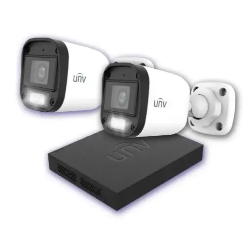 [KIT_UNV2] Kit de Vigilancia 2 Cámaras UNV