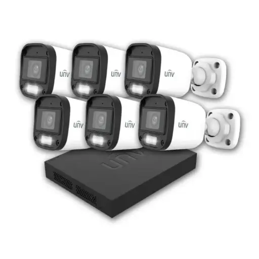 [KIT_UNV6] Kit de Vigilancia 6 Cámaras UNV